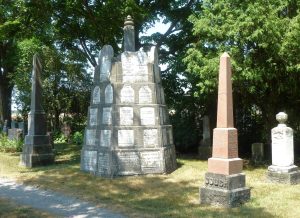 Bible Christian Cairn Mitchell Woodland Cemetery