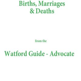 Watford Guide 1875-1884