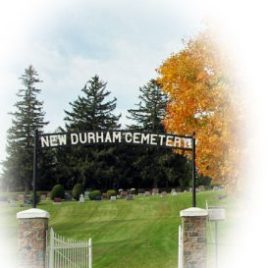 New Durham Cemetery, North Norwich Township, Oxford County