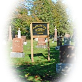 Pleasant View Cemetery, Curries, East Oxford Township, Oxford County