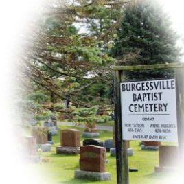 Burgessville Baptist Cemetery, North Norwich Township, Oxford County