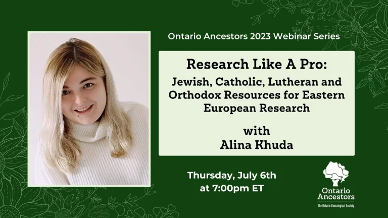 Research Like A Pro: Jewish, Catholic, Lutheran, and Orthodox Resources for Eastern European Research
