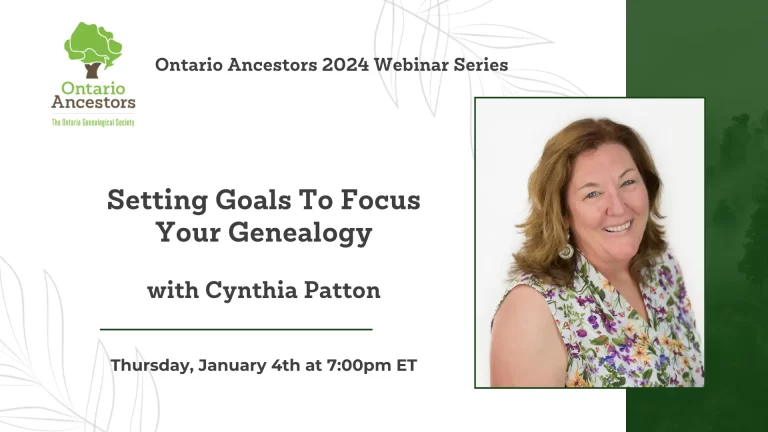 Setting Goals To Focus Your Genealogy