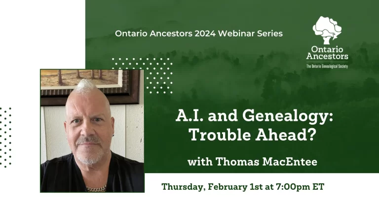 AI and Genealogy: Trouble Ahead?