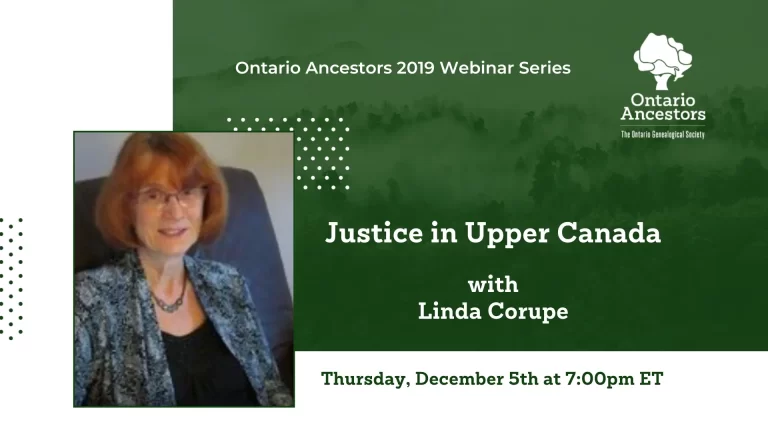 Justice In Upper Canada