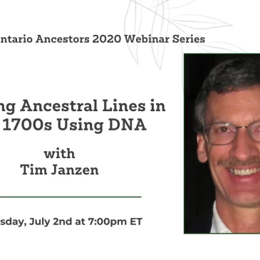 Tracing Ancestral Lines in the 1700s Using DNA