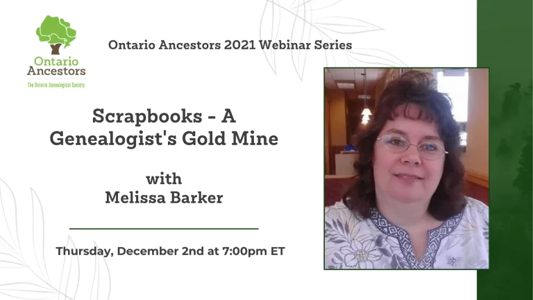 Scrapbooks – A Genealogist’s Gold Mine