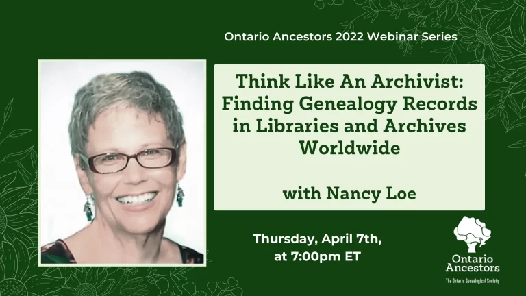 Think Like An Archivist: Finding Genealogy Records in Libraries and Archives Worldwide