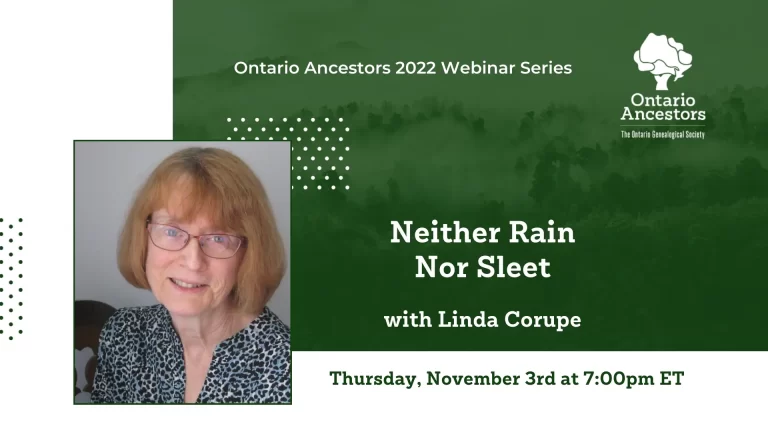 Neither Rain Nor Sleet