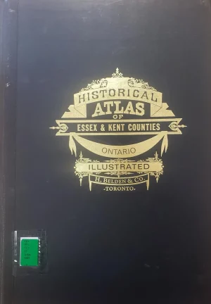 Historical Atlas - Essex and Kent -1881