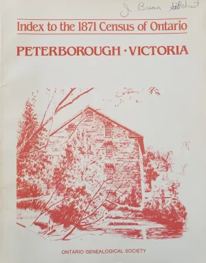Peterborough-Victoria - Index to the 1871 Census of Ontario