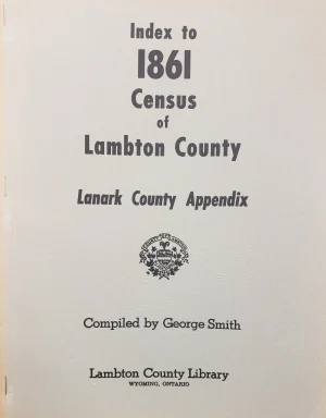 Lambton - Index to 1861 Census - Lanark County Appendix