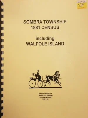 Sombra Township - 1881 Census - including Walpole Island