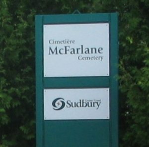 Sudbury McFarlane Cemetery (Updated 2024)