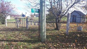 Edgecomb Amish Cemetery near Milverton