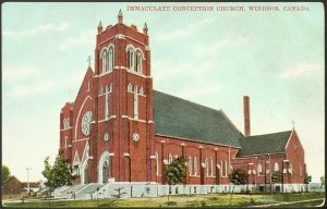 IMMACULATE CONCEPTION R. C. CHURCH, Windsor, Essex County, Ontario, BAPTISMS, MARRIAGES AND BURIALS 1904-1906