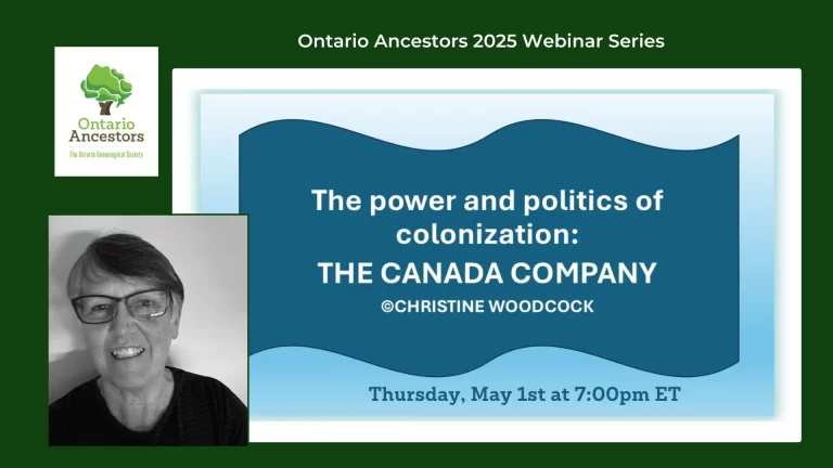 The Power and Politics of Colonization: The Canada Company | Christine Woodcock