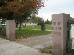OUR LADY OF THE LAKE CEMETERY BURIAL RECORDS 1891-1977