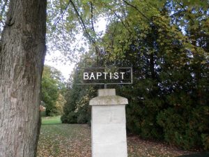 OLINDA BAPTIST CEMETERY, Gosfield South Township
