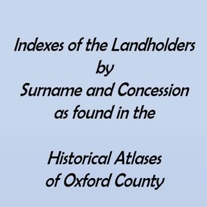 Historical Atlas and Land Record
