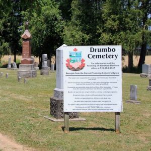 Drumbo Cemetery, Blenheim Township, Oxford County