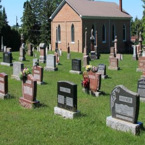 Ratho Presbyterian Church Cemetery, Blandford Township, Oxford County