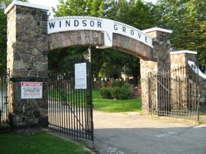 WINDSOR GROVE CEMETERY, Tombstone Transcriptions (Incomplete), Windsor