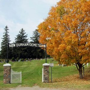 New Durham Cemetery, North Norwich Township, Oxford County