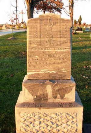 HEADSTONE PHOTOS, St-Joachim Cemetery, St Joachim, Essex County