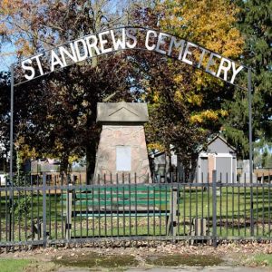 St Andrew's Cemetery, Thamesford, East Nissouri Township, Oxford County