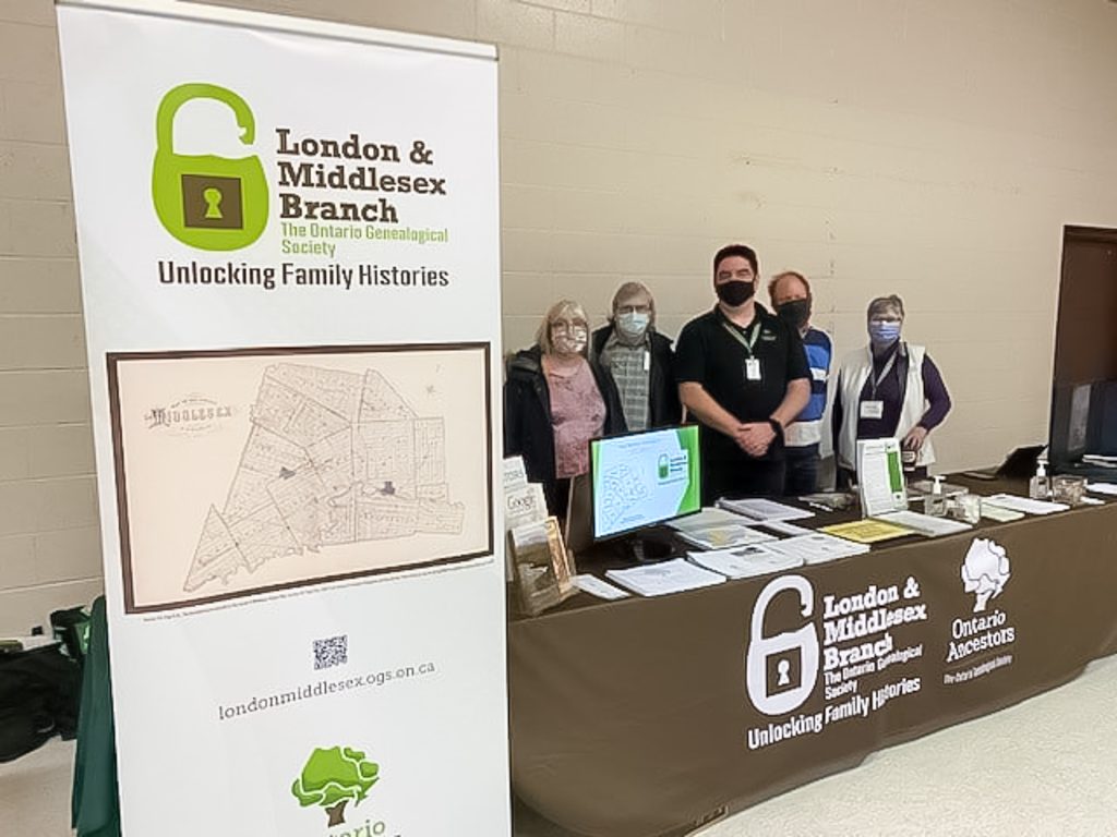 London & Middlesex Branch at the Heritage Fair 2022